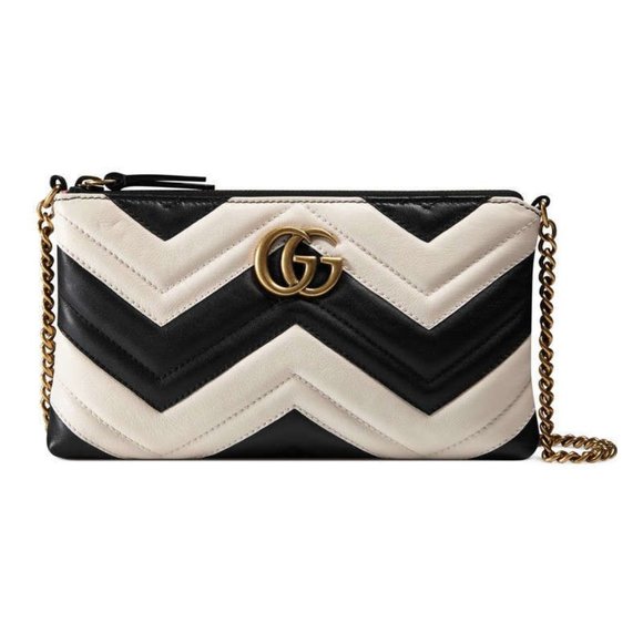 Gucci Handbags - Gucci gg Marmont matelassé black chain crossbody